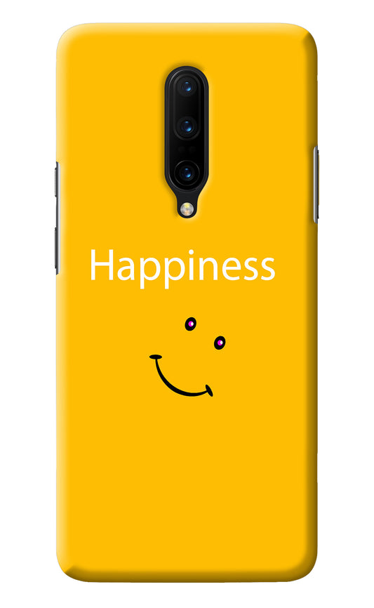 Happiness With Smiley Oneplus 7 Pro Back Cover
