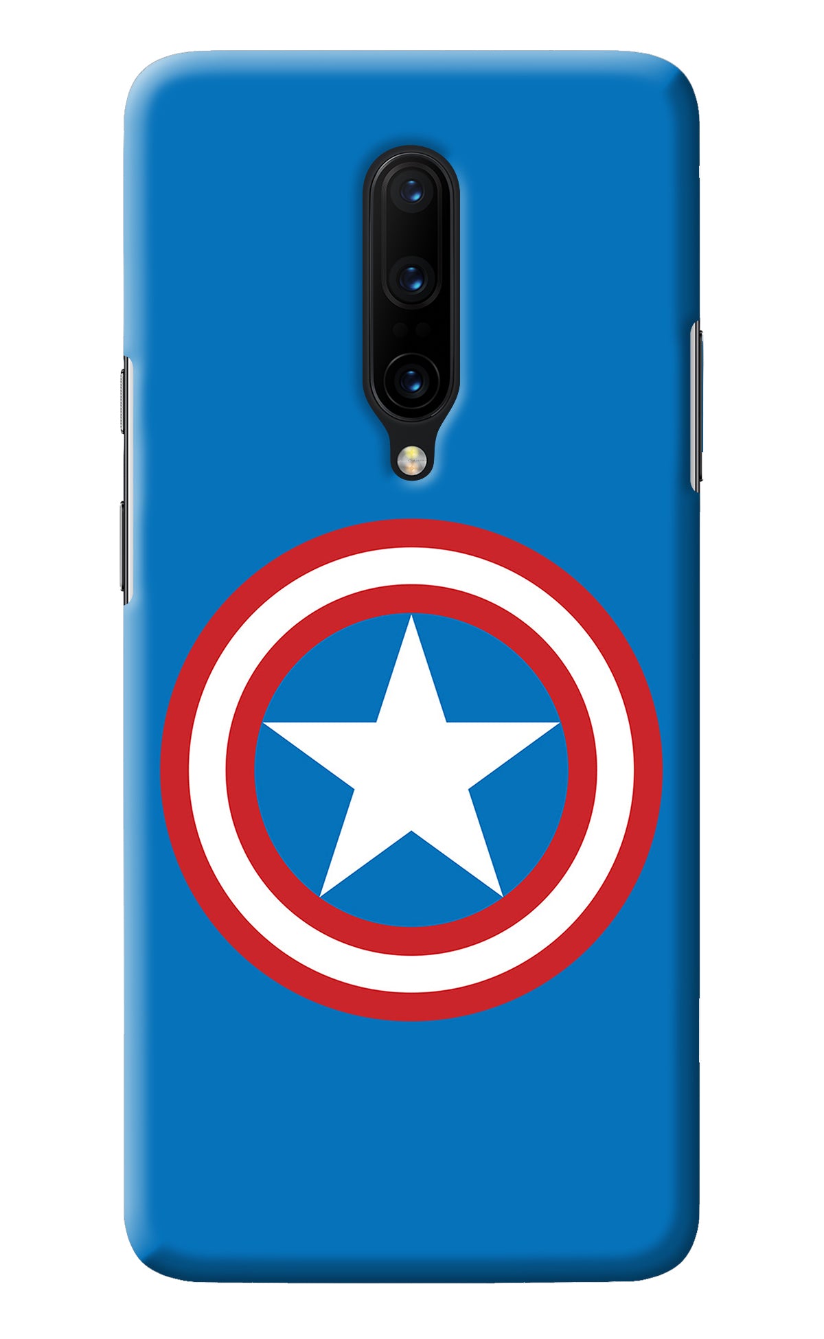 Captain America Logo Oneplus 7 Pro Back Cover