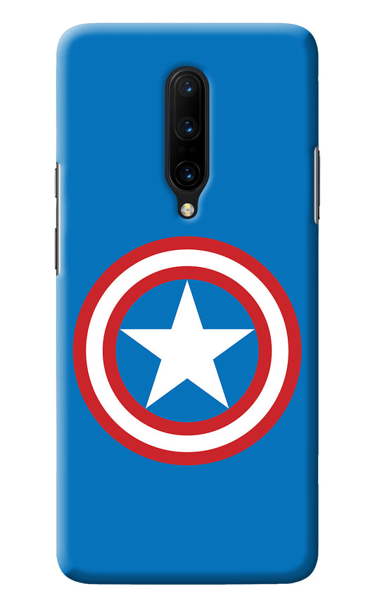 Captain America Logo Oneplus 7 Pro Back Cover