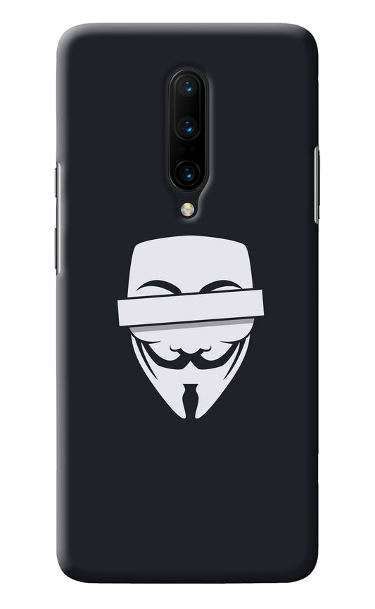 Anonymous Face Oneplus 7 Pro Back Cover