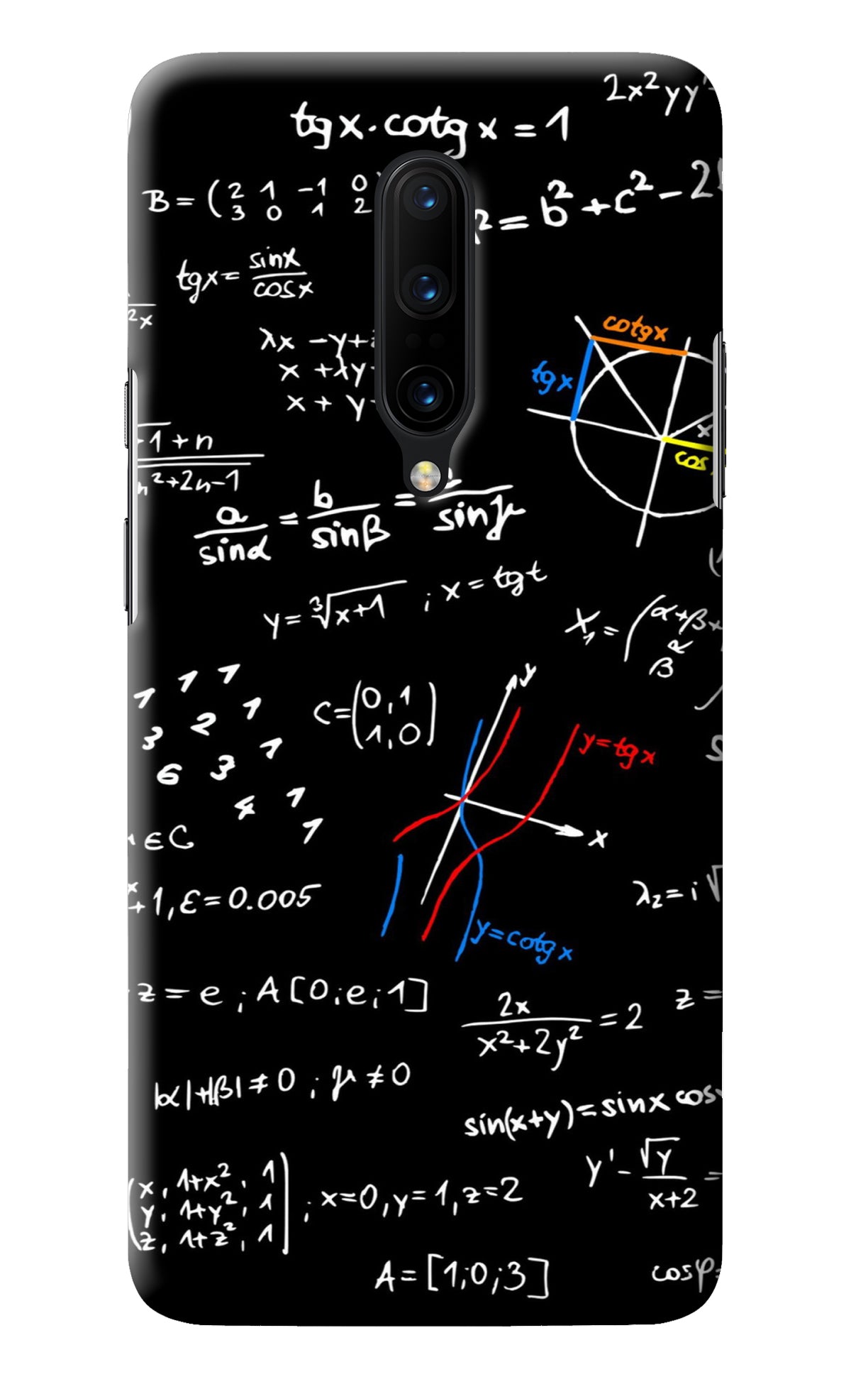 Mathematics Formula Oneplus 7 Pro Back Cover