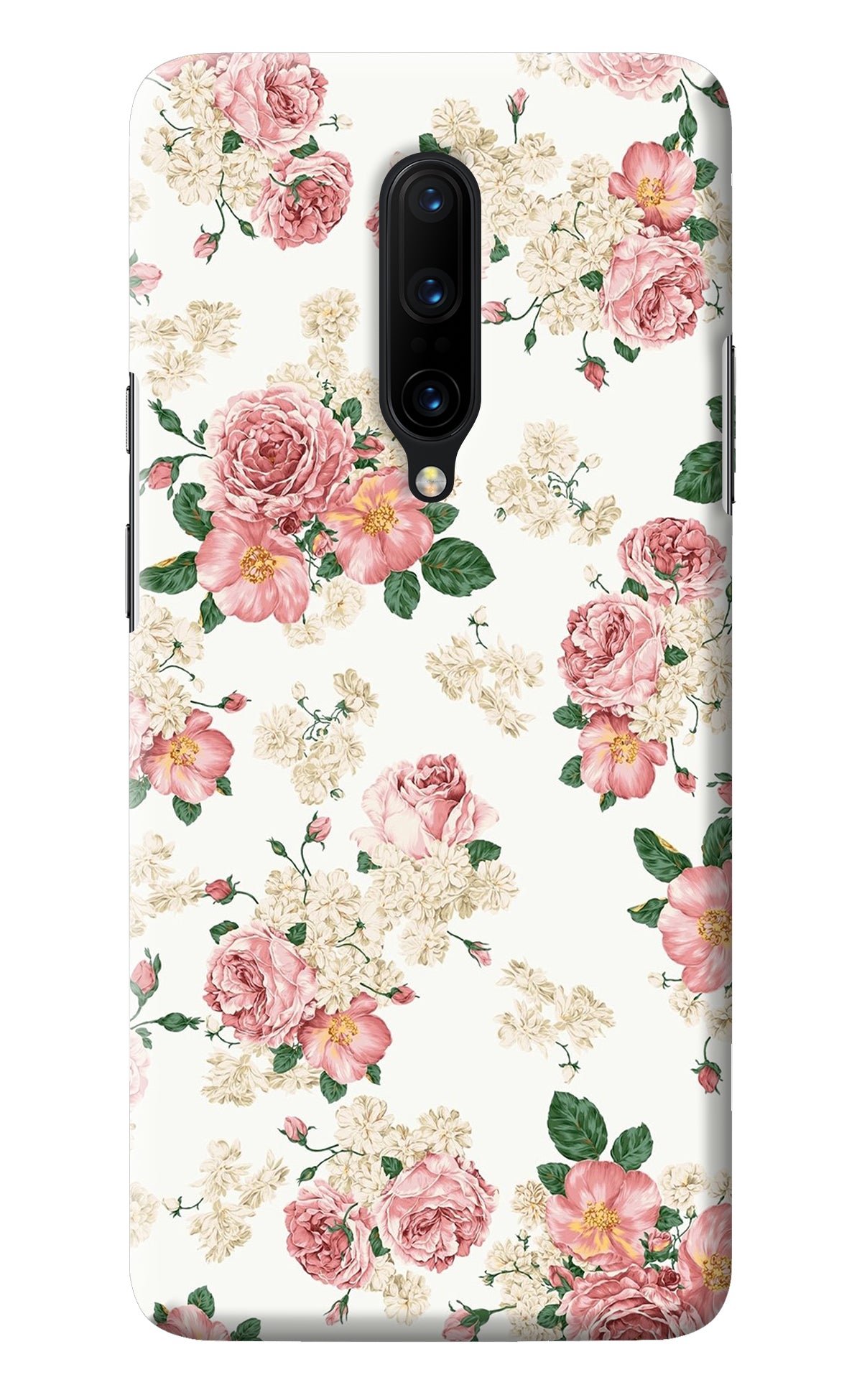 Flowers Oneplus 7 Pro Back Cover