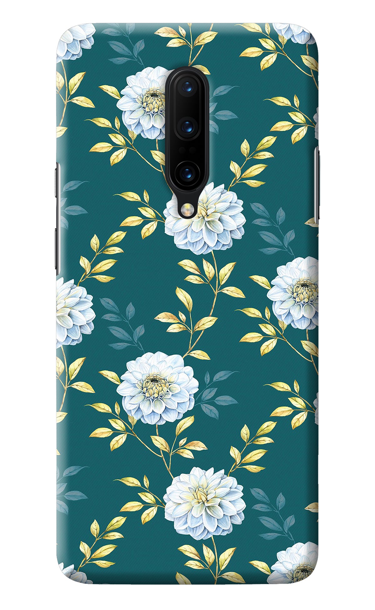 Flowers Oneplus 7 Pro Back Cover