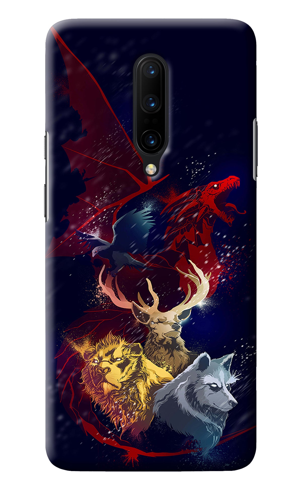 Game Of Thrones Oneplus 7 Pro Back Cover