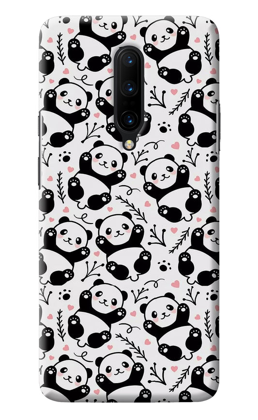 Cute Panda Oneplus 7 Pro Back Cover