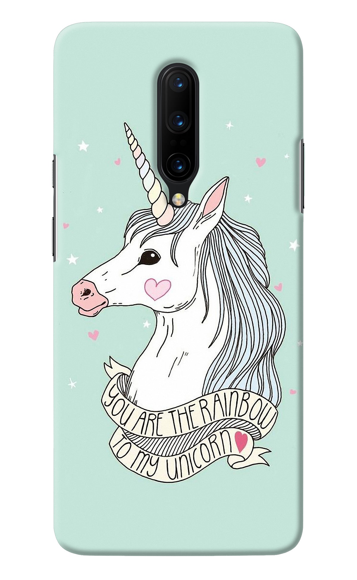 Unicorn Wallpaper Oneplus 7 Pro Back Cover