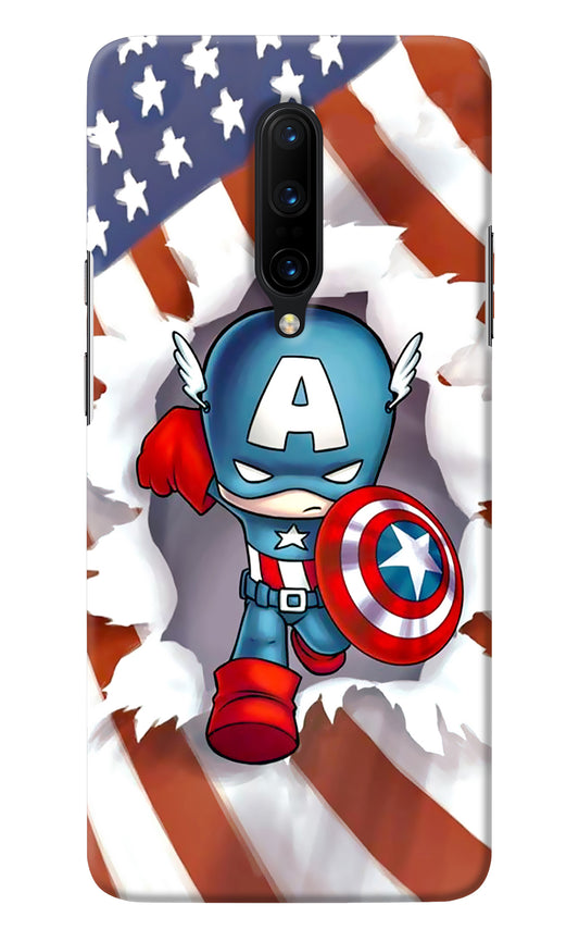 Captain America Oneplus 7 Pro Back Cover