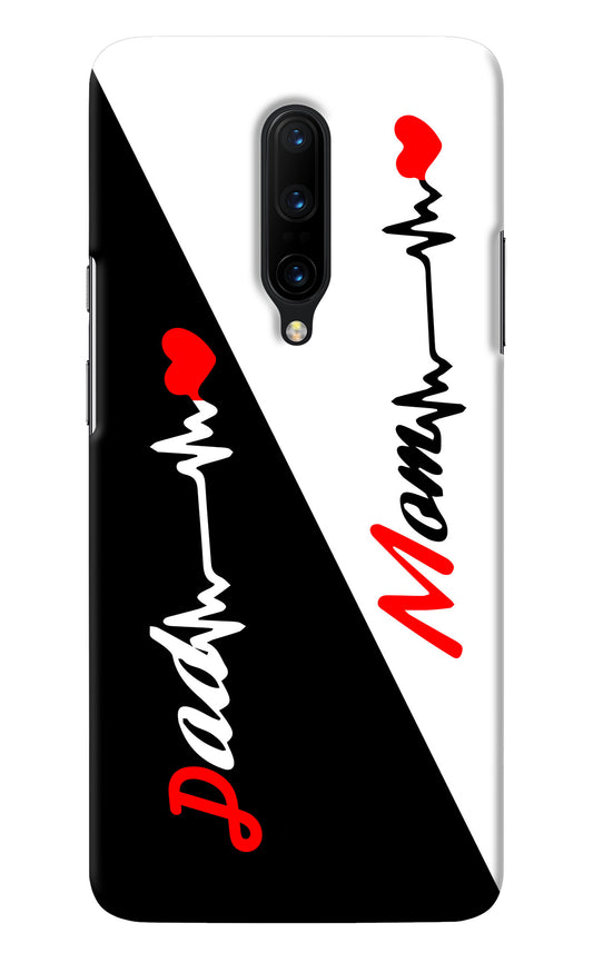 Dad Mom Oneplus 7 Pro Back Cover