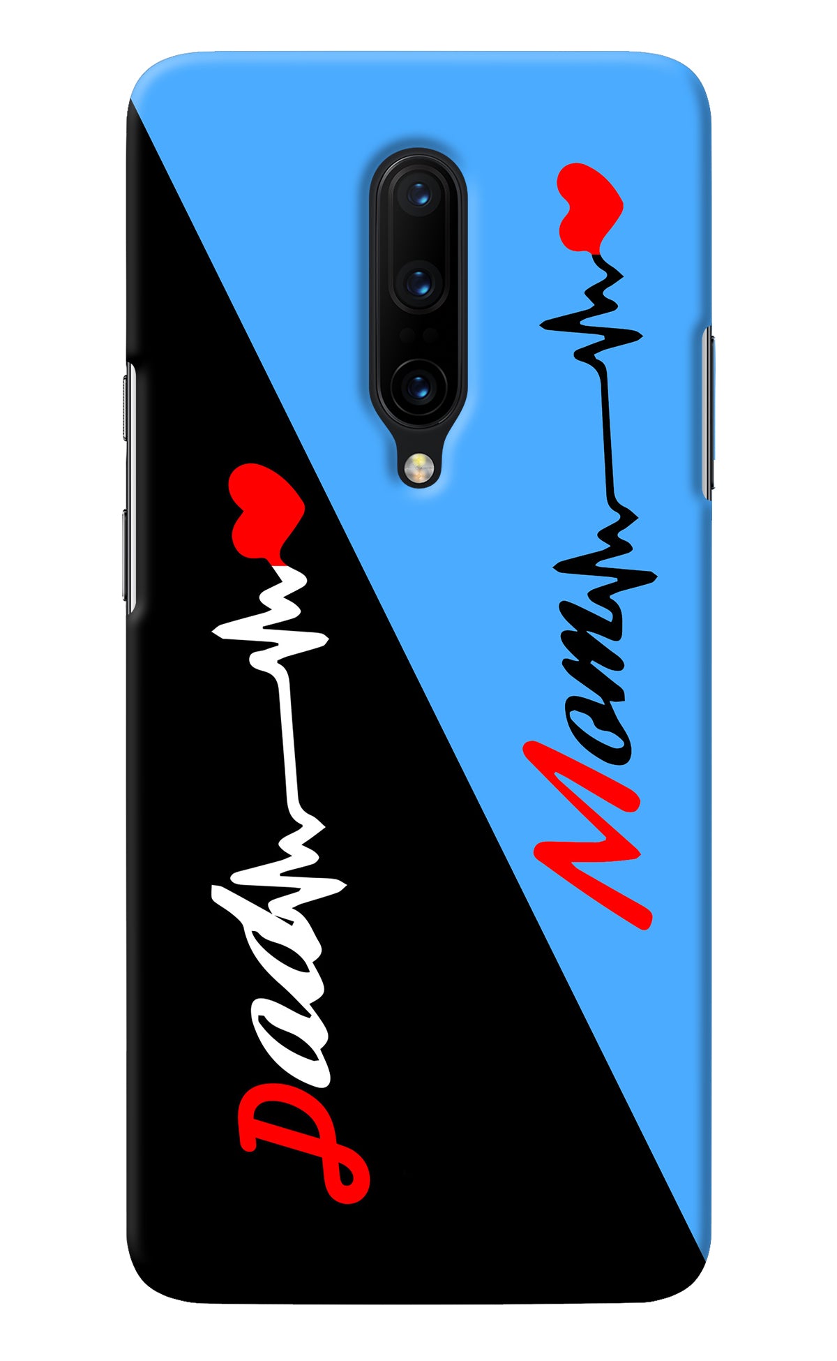 Mom Dad Oneplus 7 Pro Back Cover