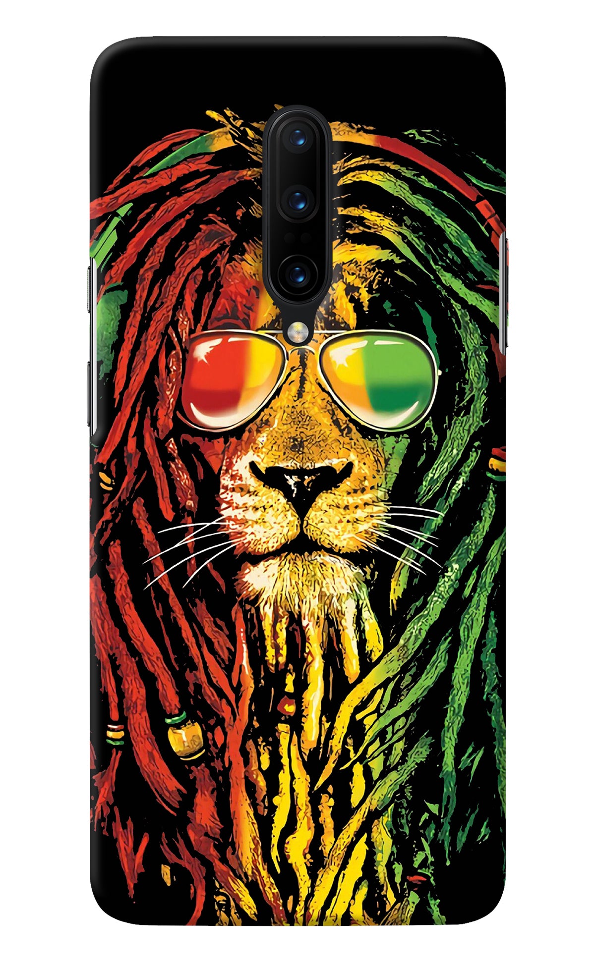 Rasta Lion Oneplus 7 Pro Back Cover