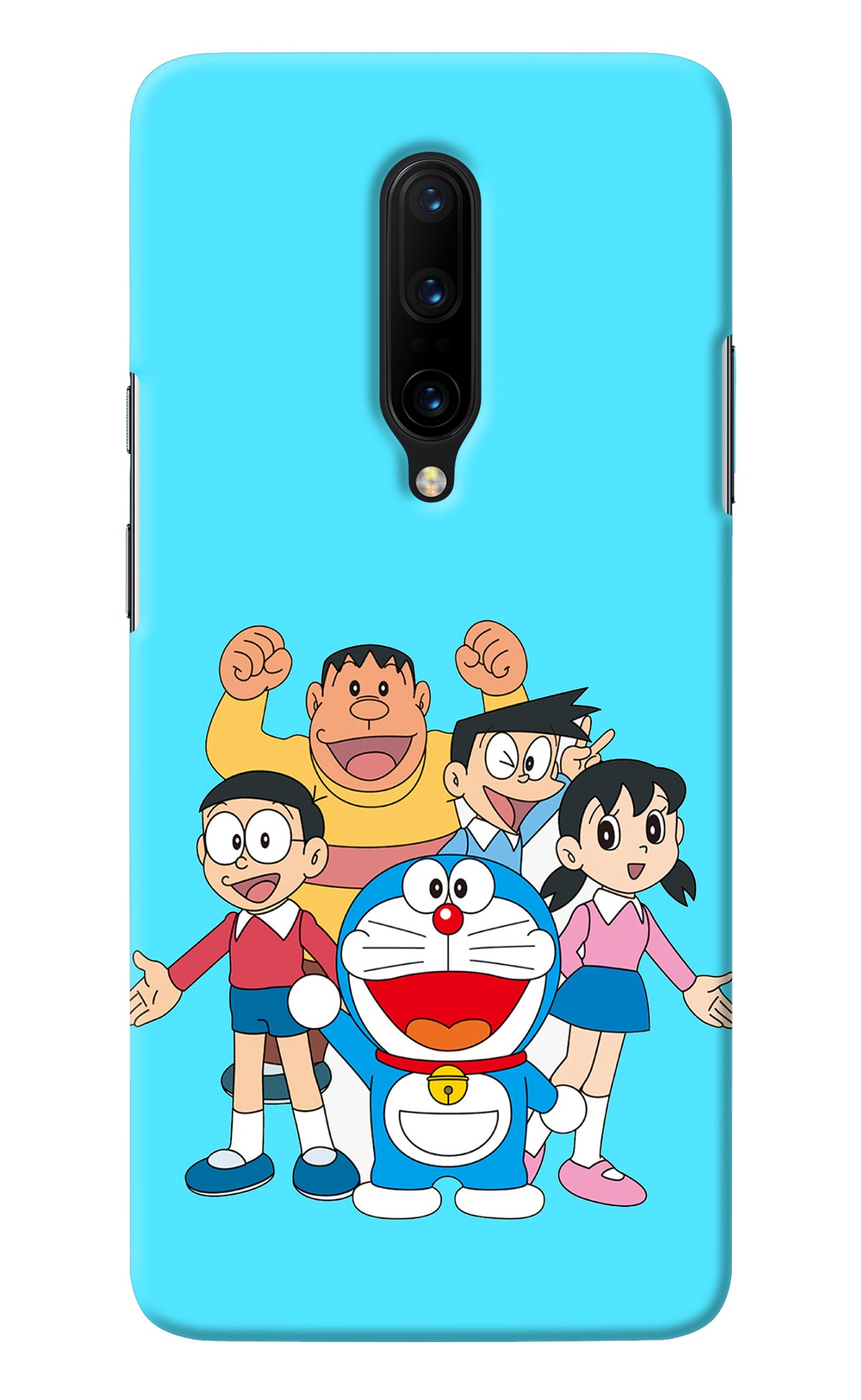 Doraemon Gang Oneplus 7 Pro Back Cover