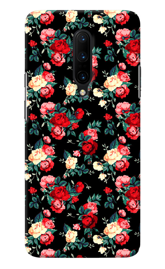 Rose Pattern Oneplus 7 Pro Back Cover