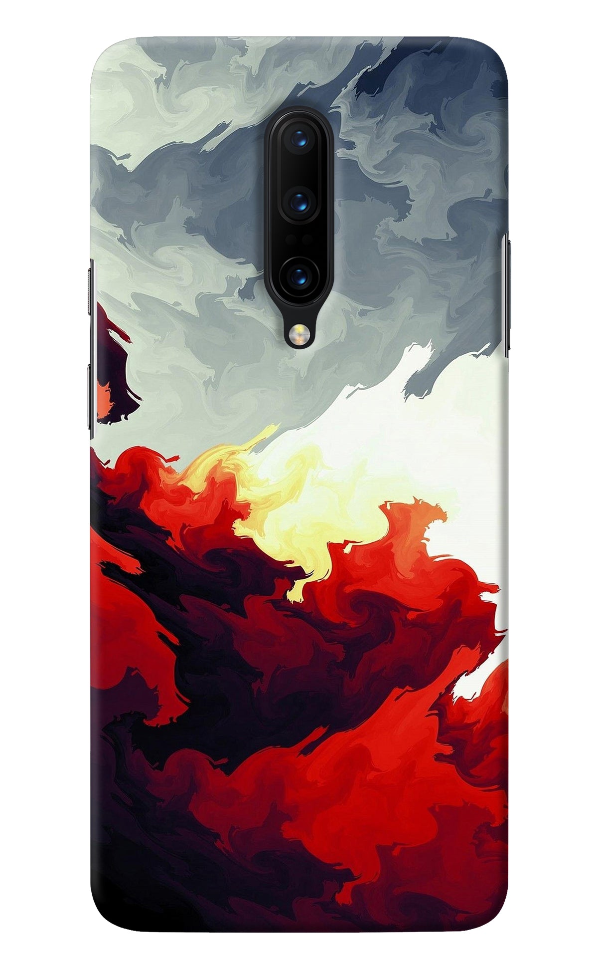 Fire Cloud Oneplus 7 Pro Back Cover