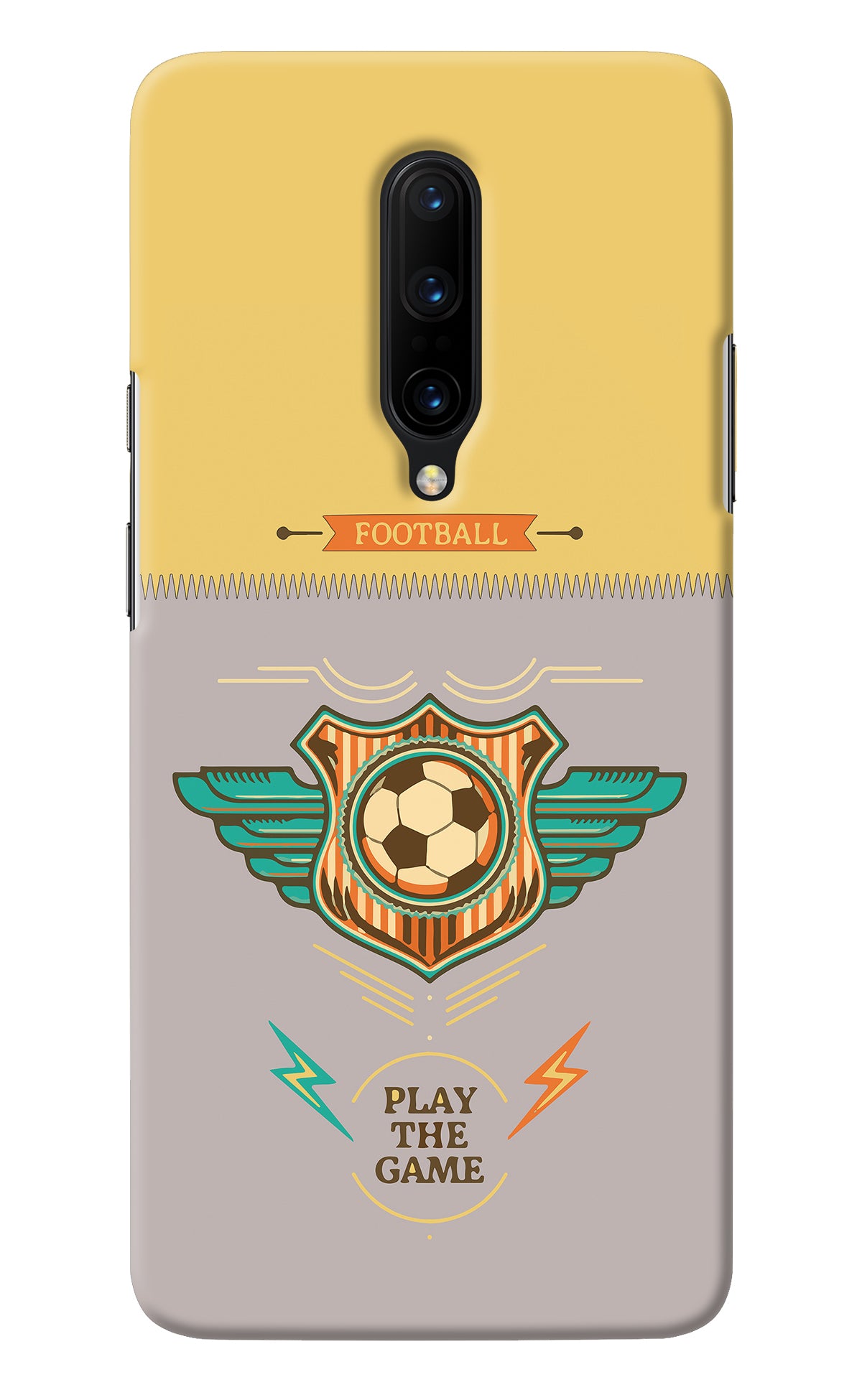 Football Oneplus 7 Pro Back Cover