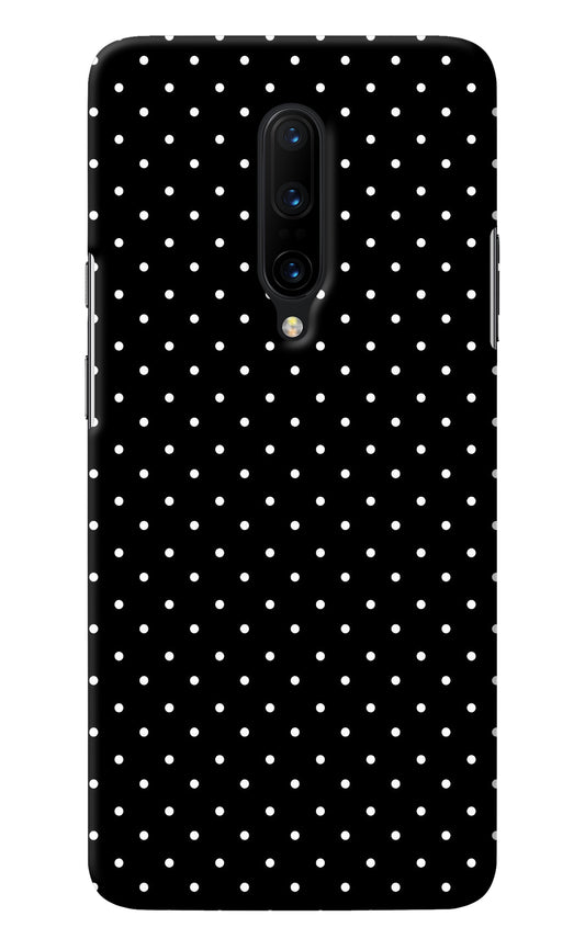 White Dots Oneplus 7 Pro Back Cover