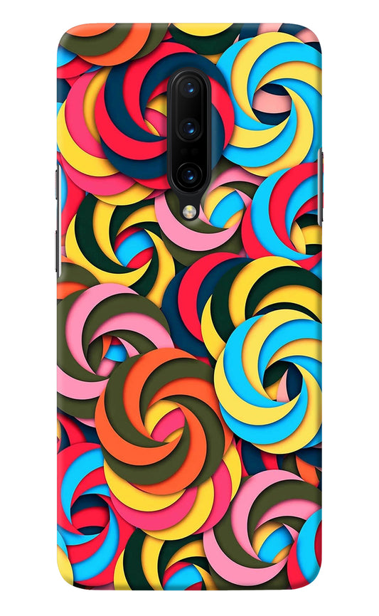 Spiral Pattern Oneplus 7 Pro Back Cover