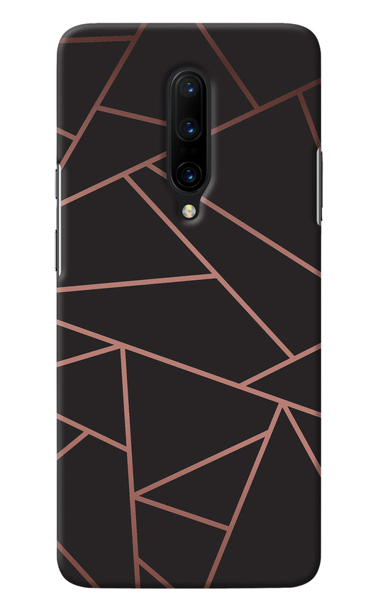 Geometric Pattern Oneplus 7 Pro Back Cover