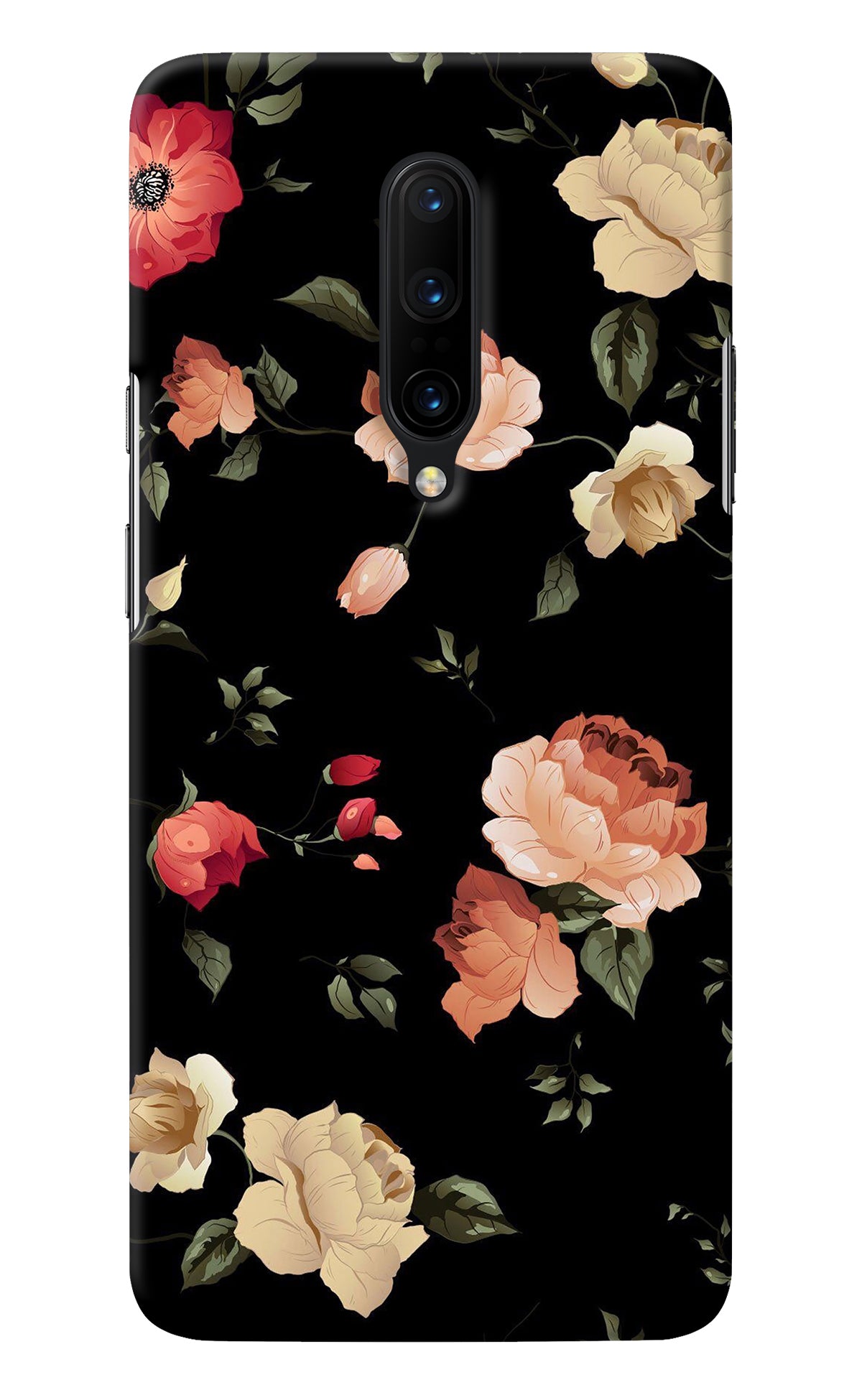 Flowers Oneplus 7 Pro Back Cover