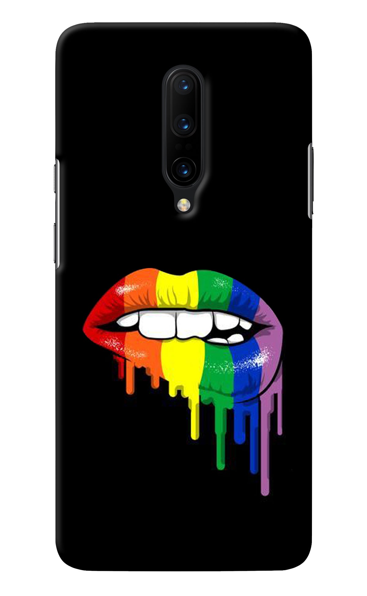 Lips Biting Oneplus 7 Pro Back Cover