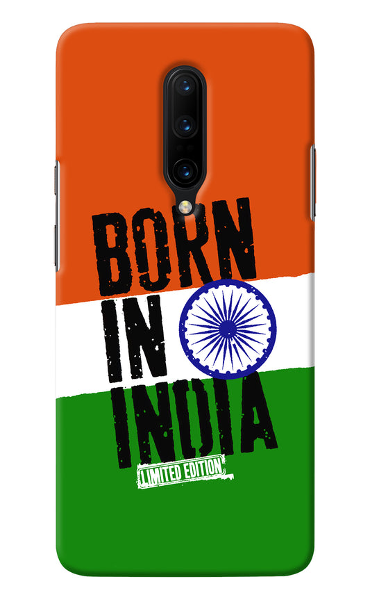 Born in India Oneplus 7 Pro Back Cover