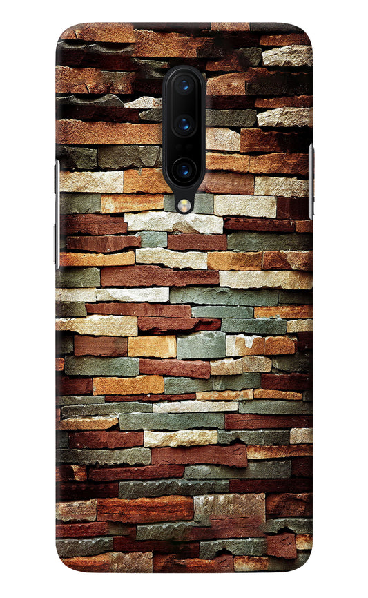 Bricks Pattern Oneplus 7 Pro Back Cover