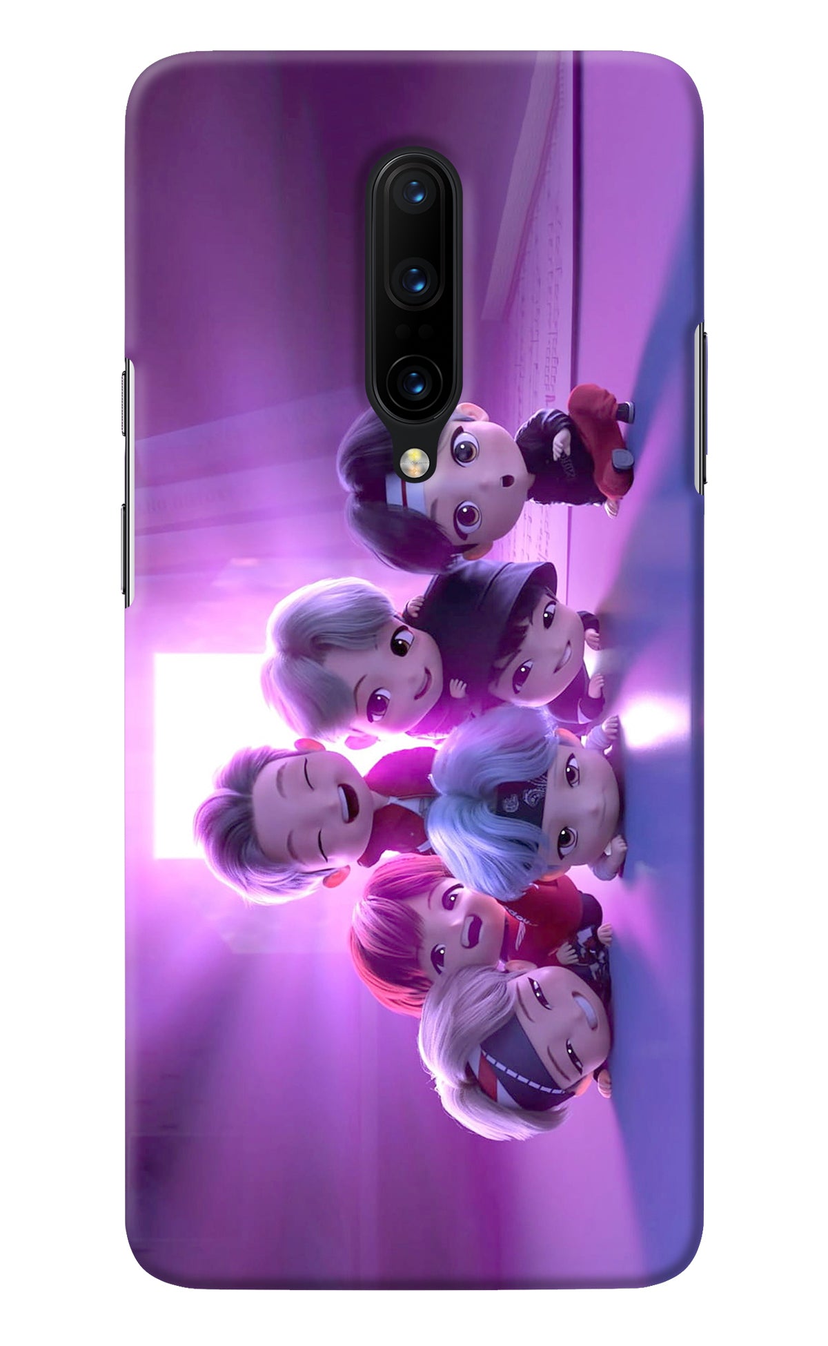 BTS Chibi Oneplus 7 Pro Back Cover