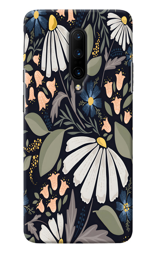 Flowers Art Oneplus 7 Pro Back Cover