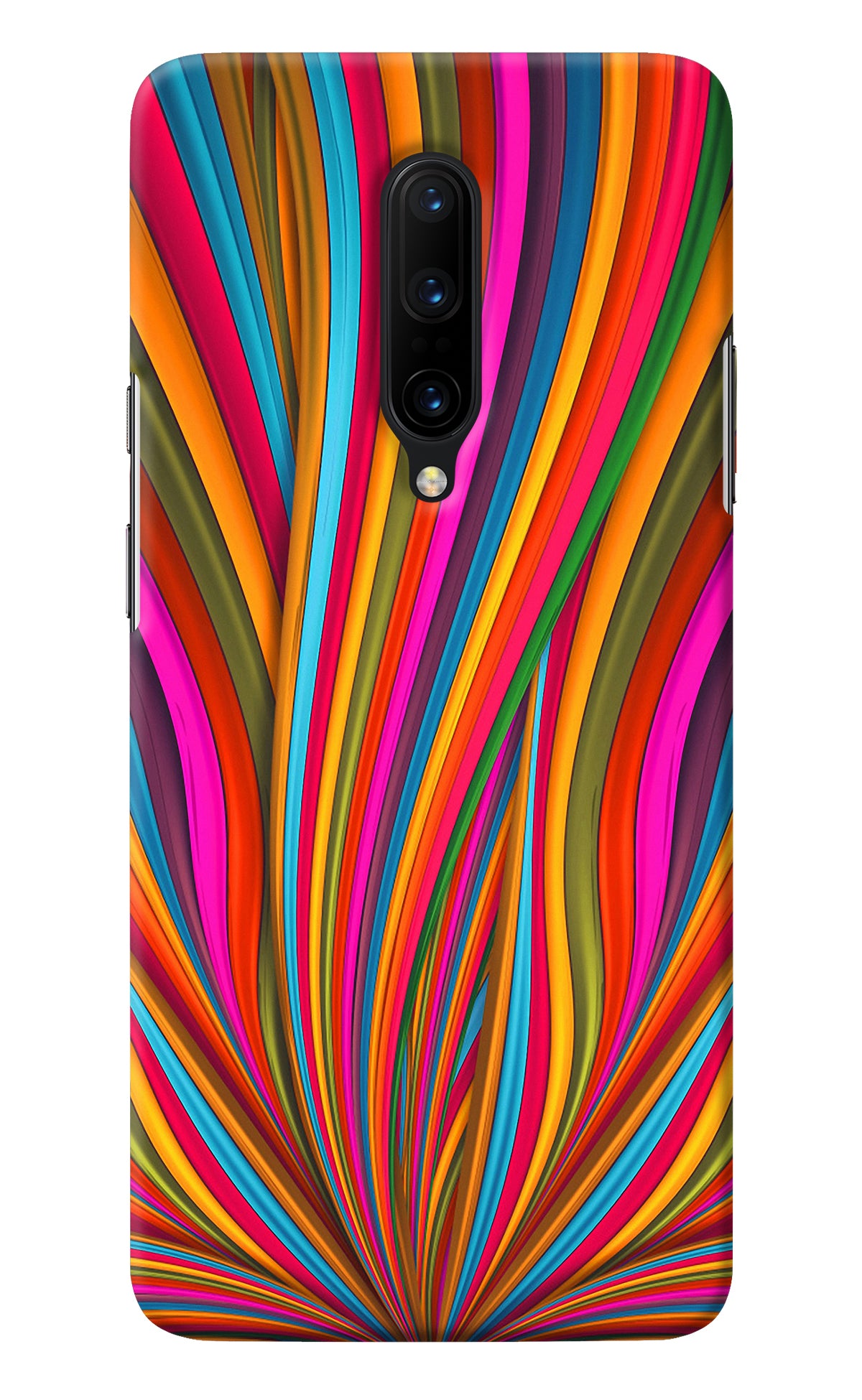 Trippy Wavy Oneplus 7 Pro Back Cover