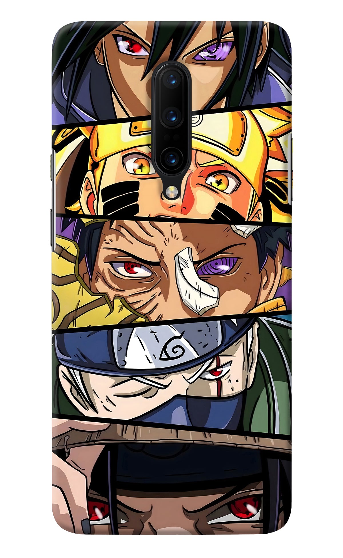 Naruto Character Oneplus 7 Pro Back Cover