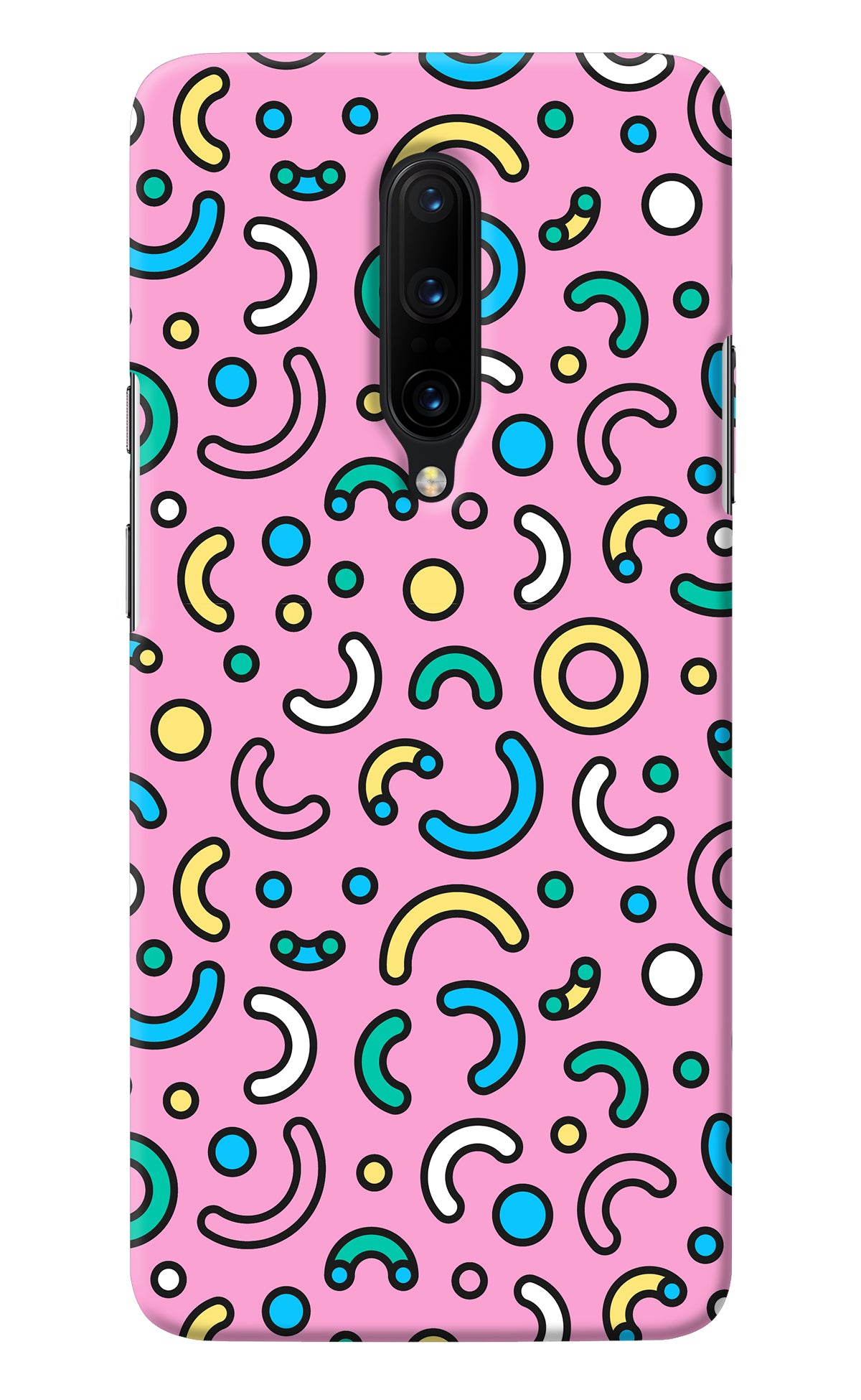 Memphis Design Oneplus 7 Pro Back Cover