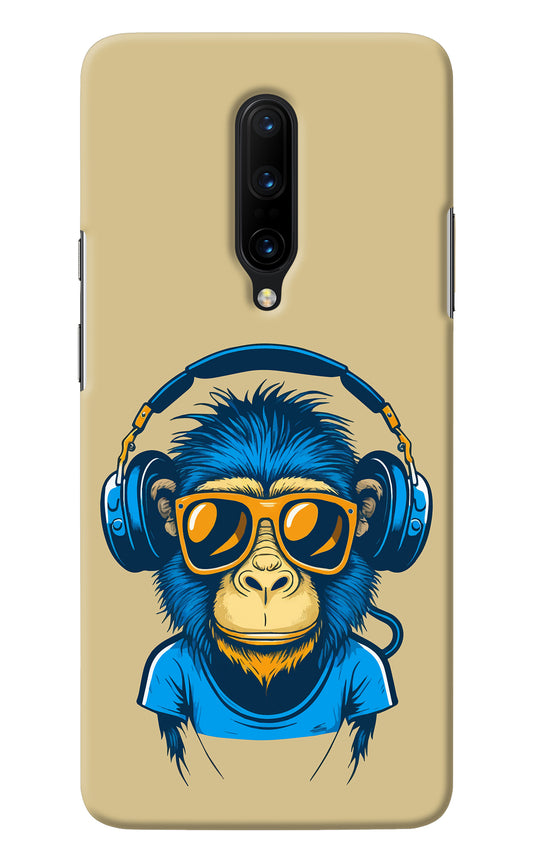 Monkey Headphone Oneplus 7 Pro Back Cover