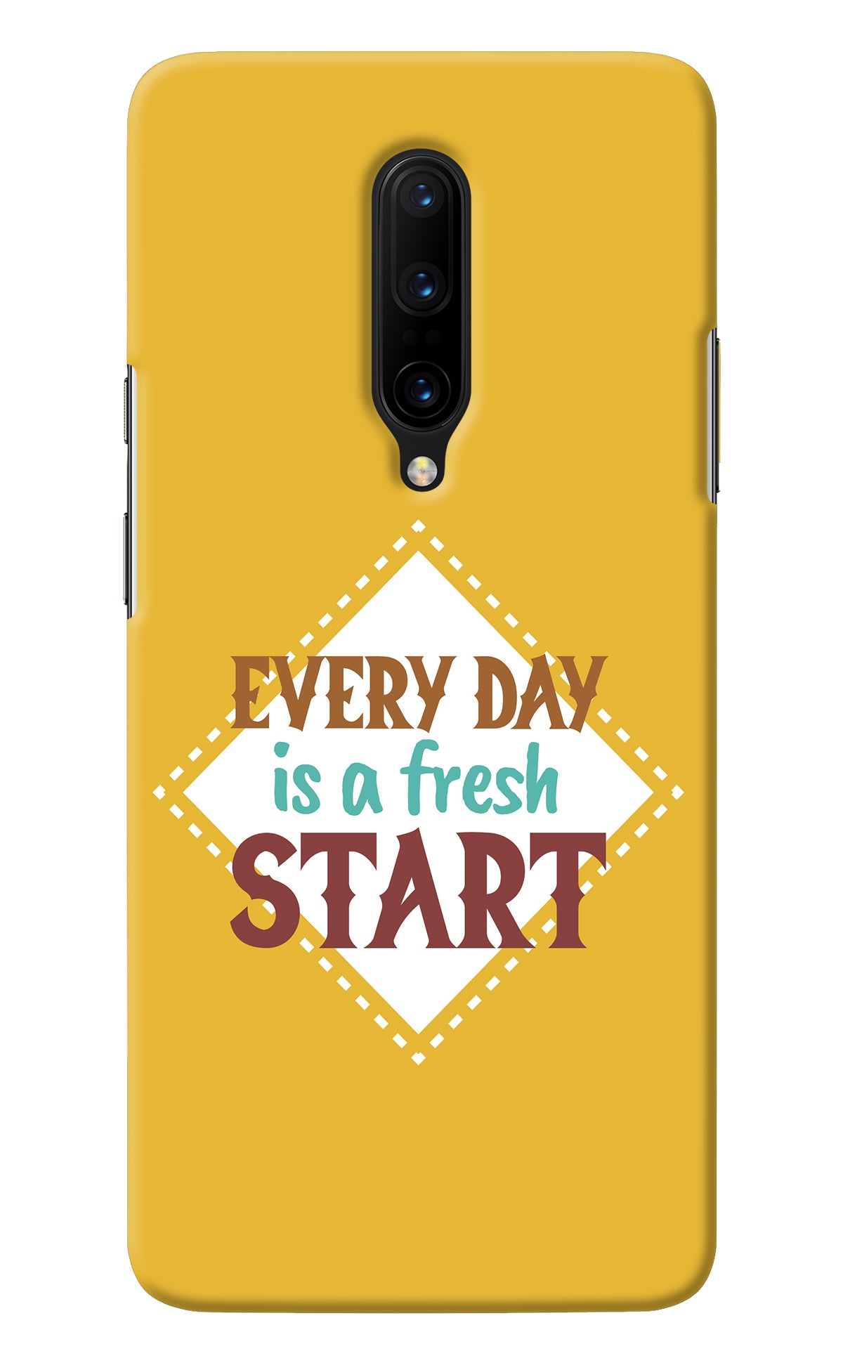 Every day is a Fresh Start Oneplus 7 Pro Back Cover