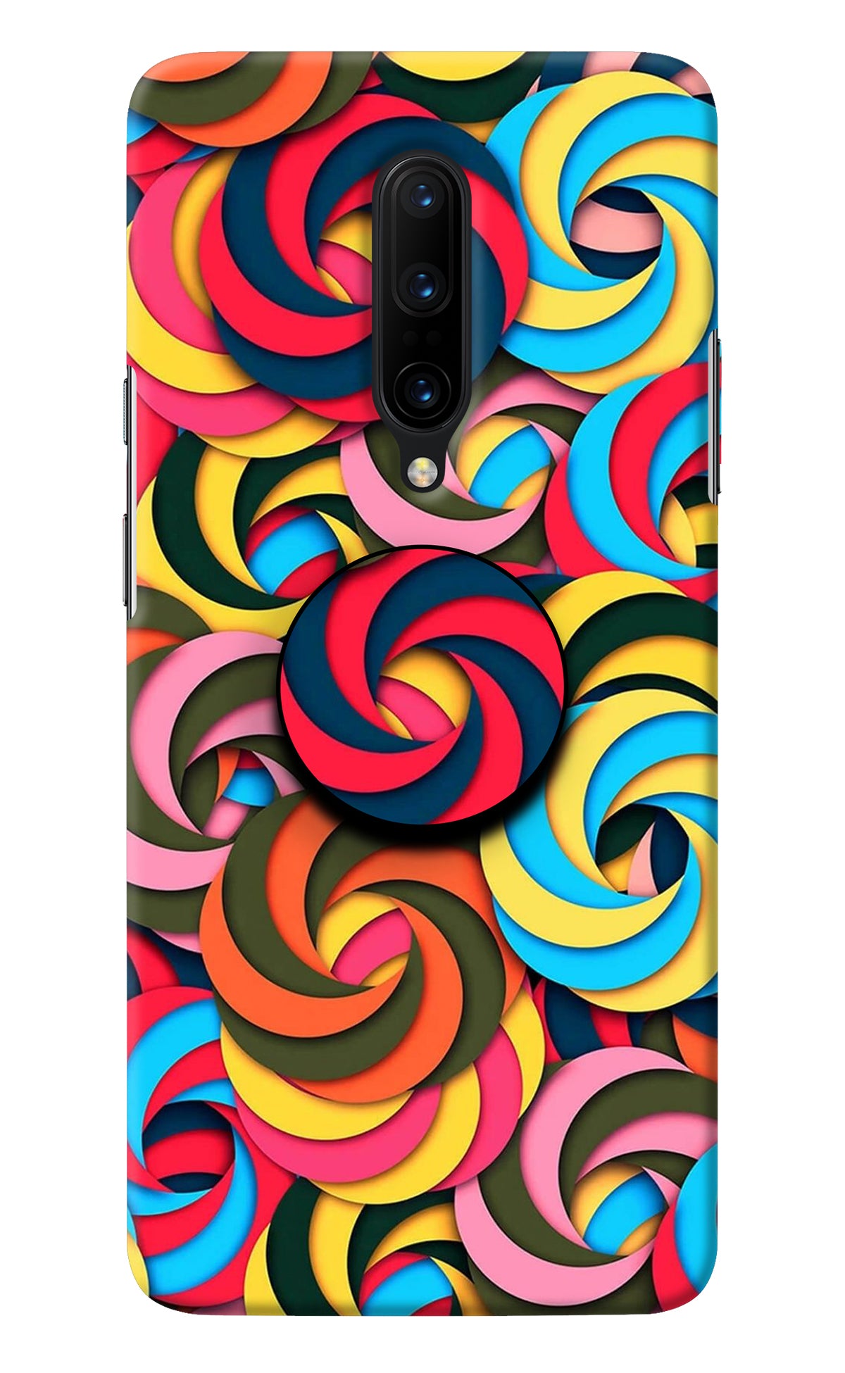 Spiral Pattern Oneplus 7 Pro Pop Case