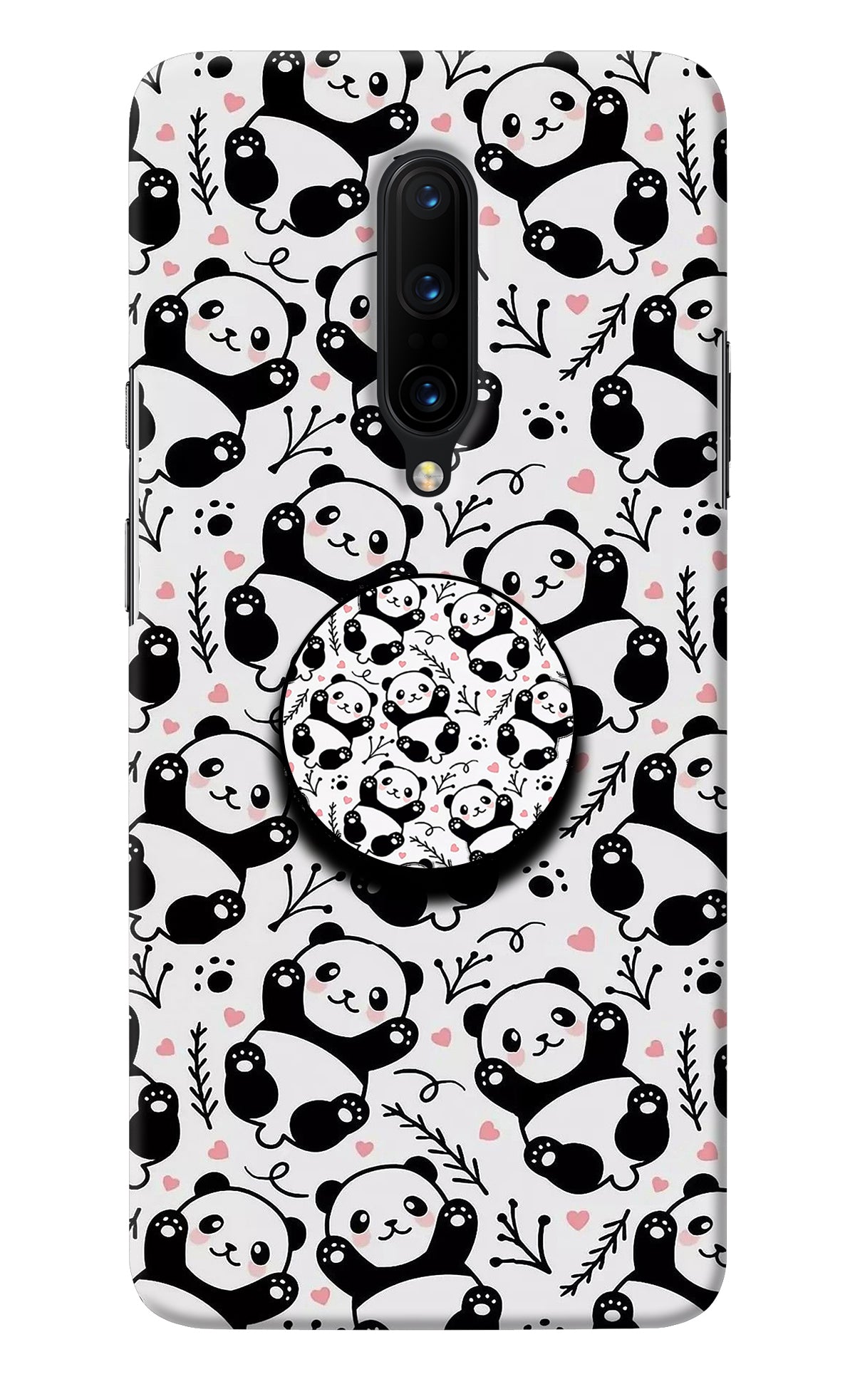 Cute Panda Oneplus 7 Pro Pop Case