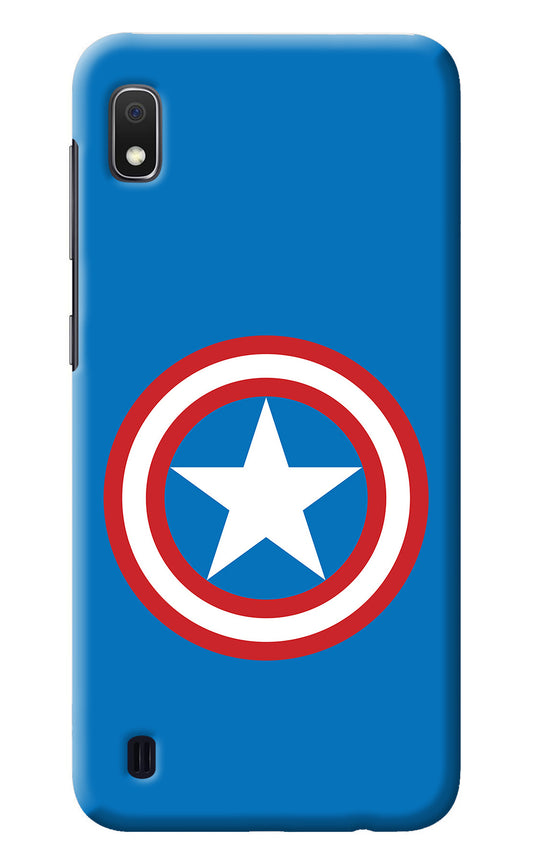 Captain America Logo Samsung A10 Back Cover