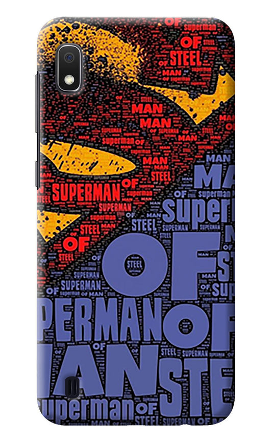 Superman Samsung A10 Back Cover