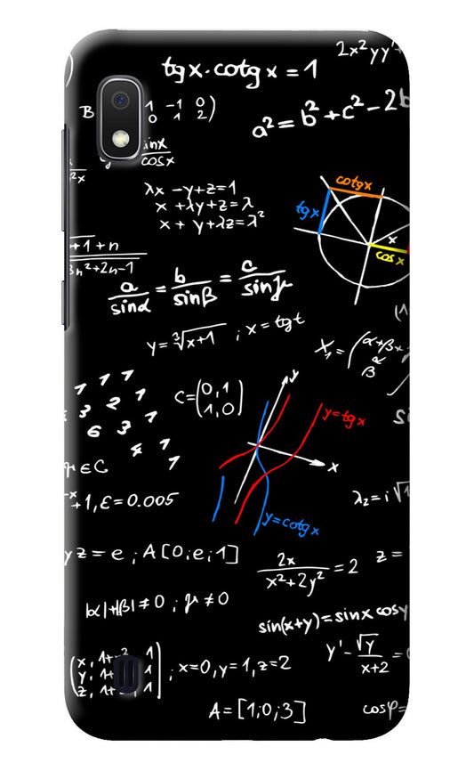 Mathematics Formula Samsung A10 Back Cover