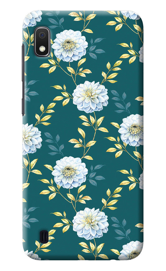 Flowers Samsung A10 Back Cover