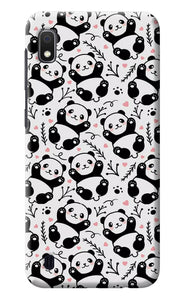 Cute Panda Samsung A10 Back Cover