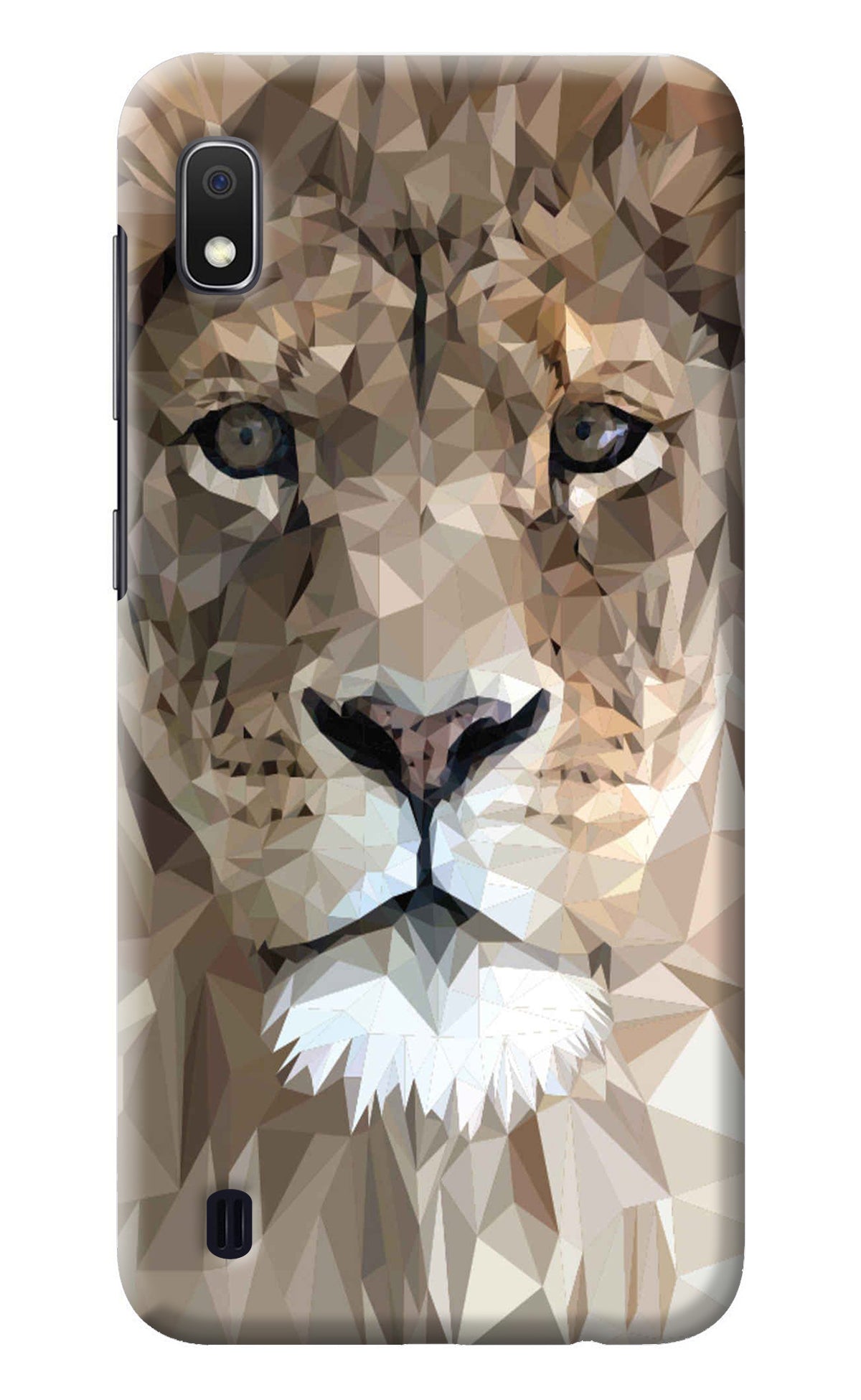 Lion Art Samsung A10 Back Cover