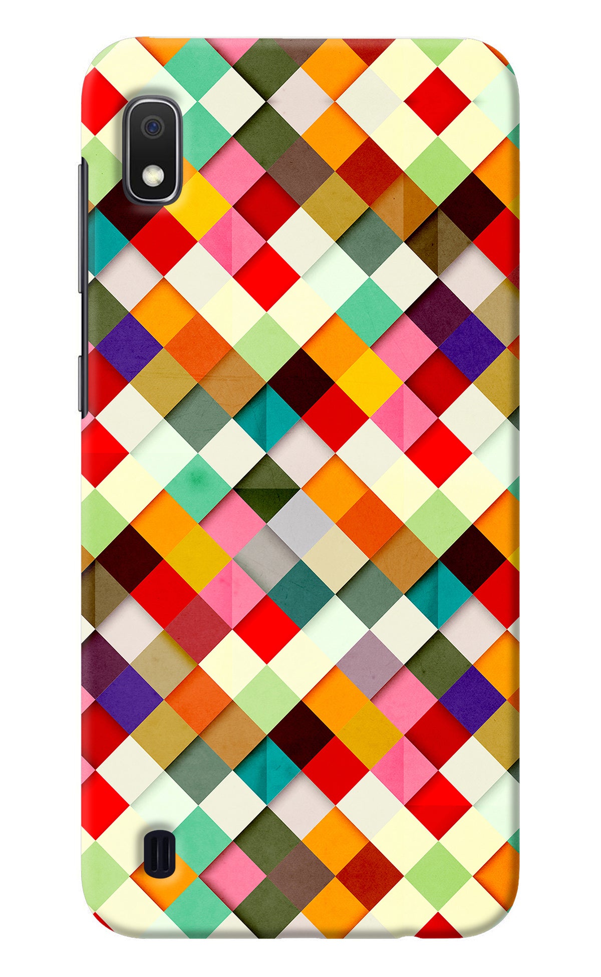 Geometric Abstract Colorful Samsung A10 Back Cover