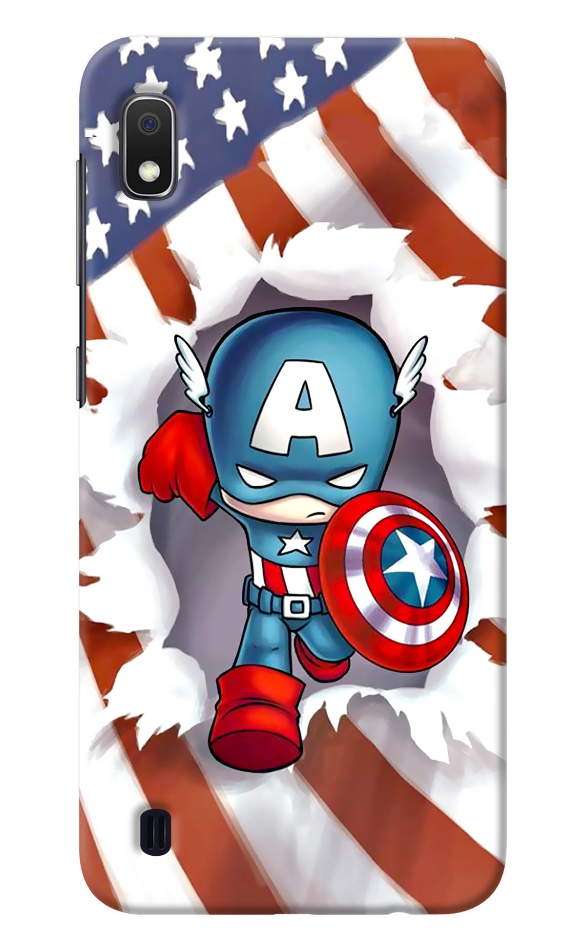 Captain America Samsung A10 Back Cover