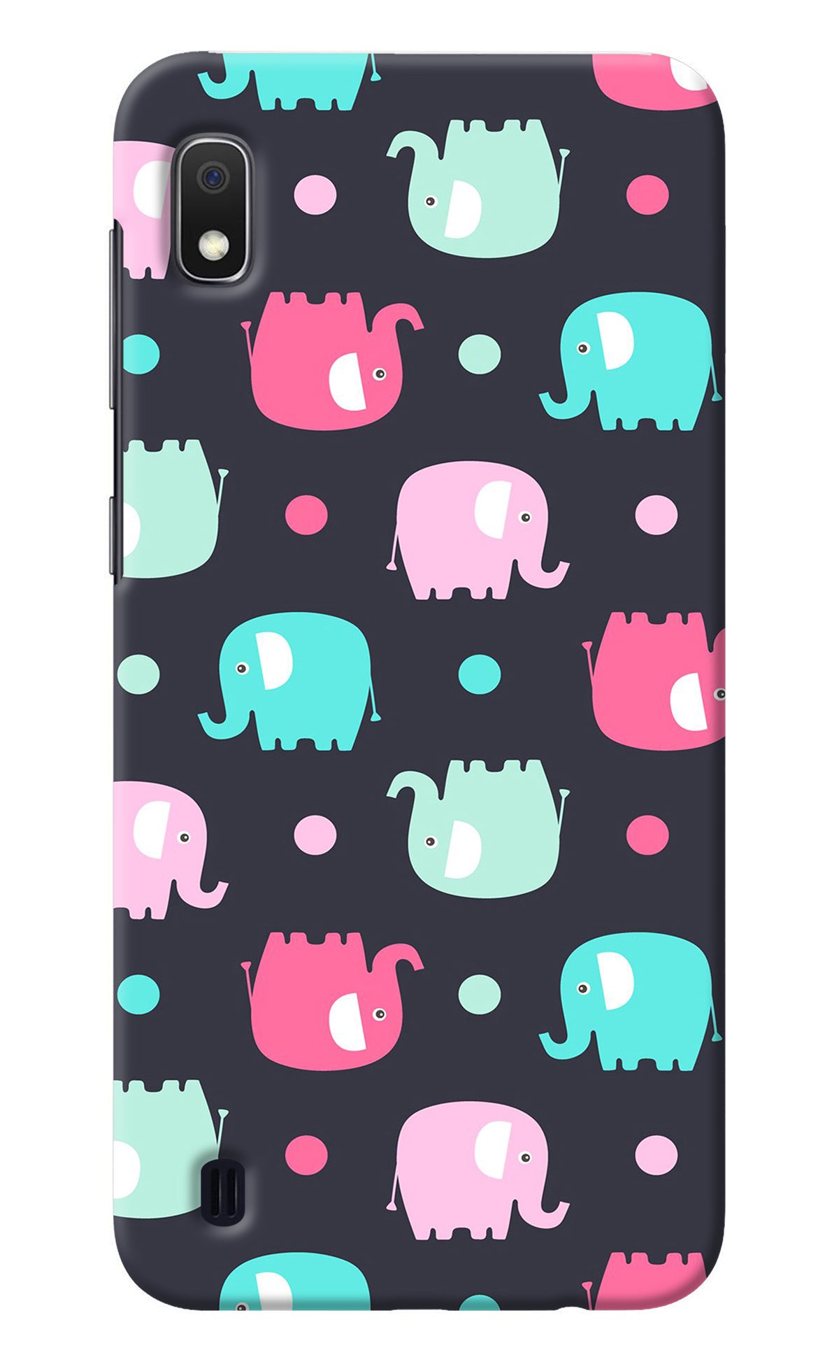 Elephants Samsung A10 Back Cover