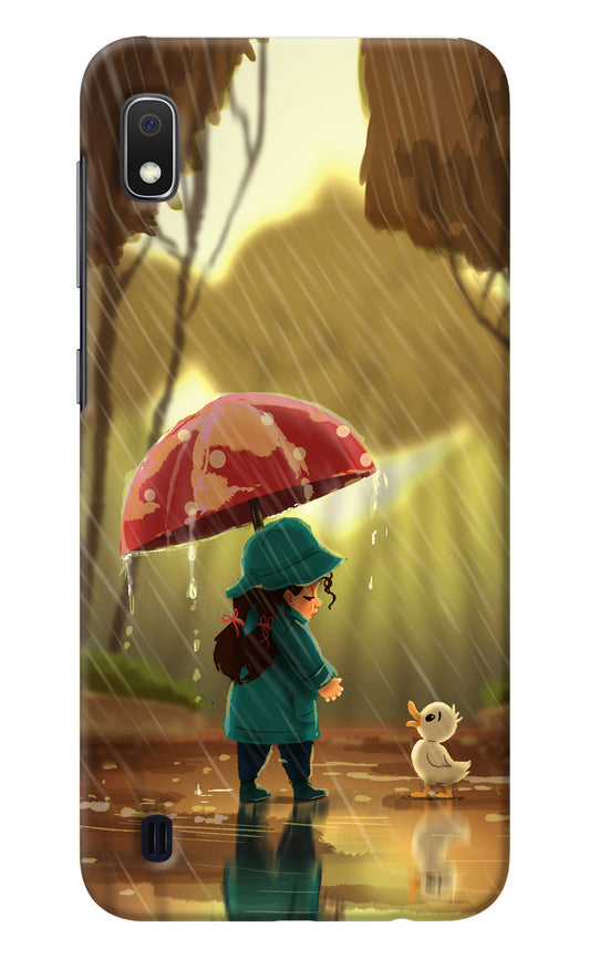 Rainy Day Samsung A10 Back Cover