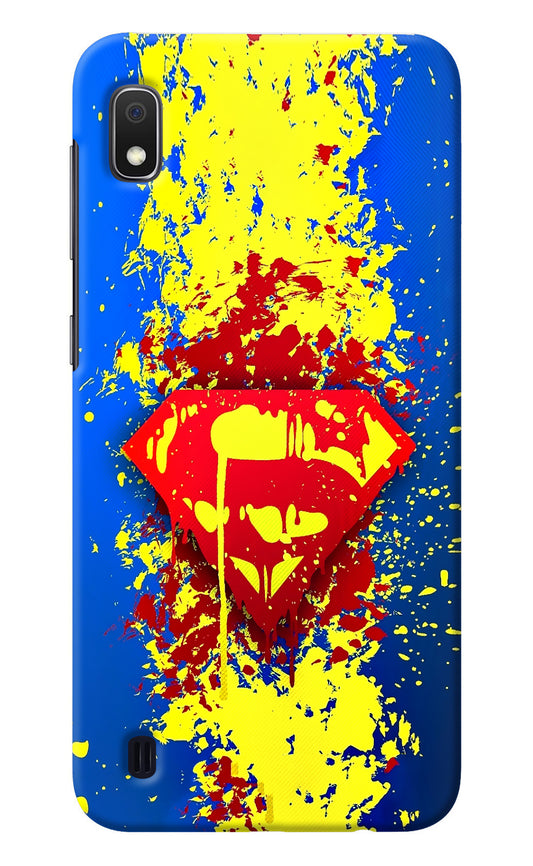 Superman logo Samsung A10 Back Cover
