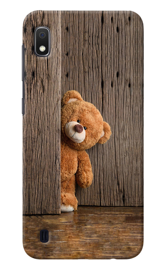 Teddy Wooden Samsung A10 Back Cover