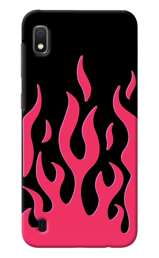 Fire Flames Samsung A10 Back Cover