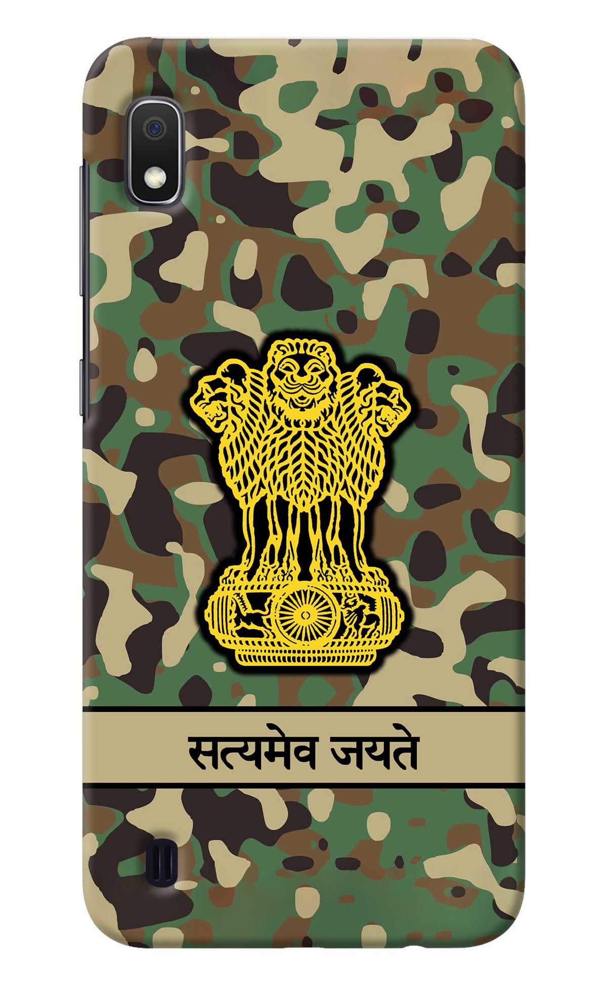 Satyamev Jayate Army Samsung A10 Back Cover