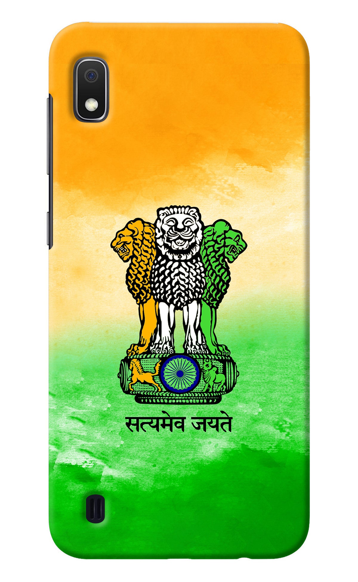 Satyamev Jayate Flag Samsung A10 Back Cover