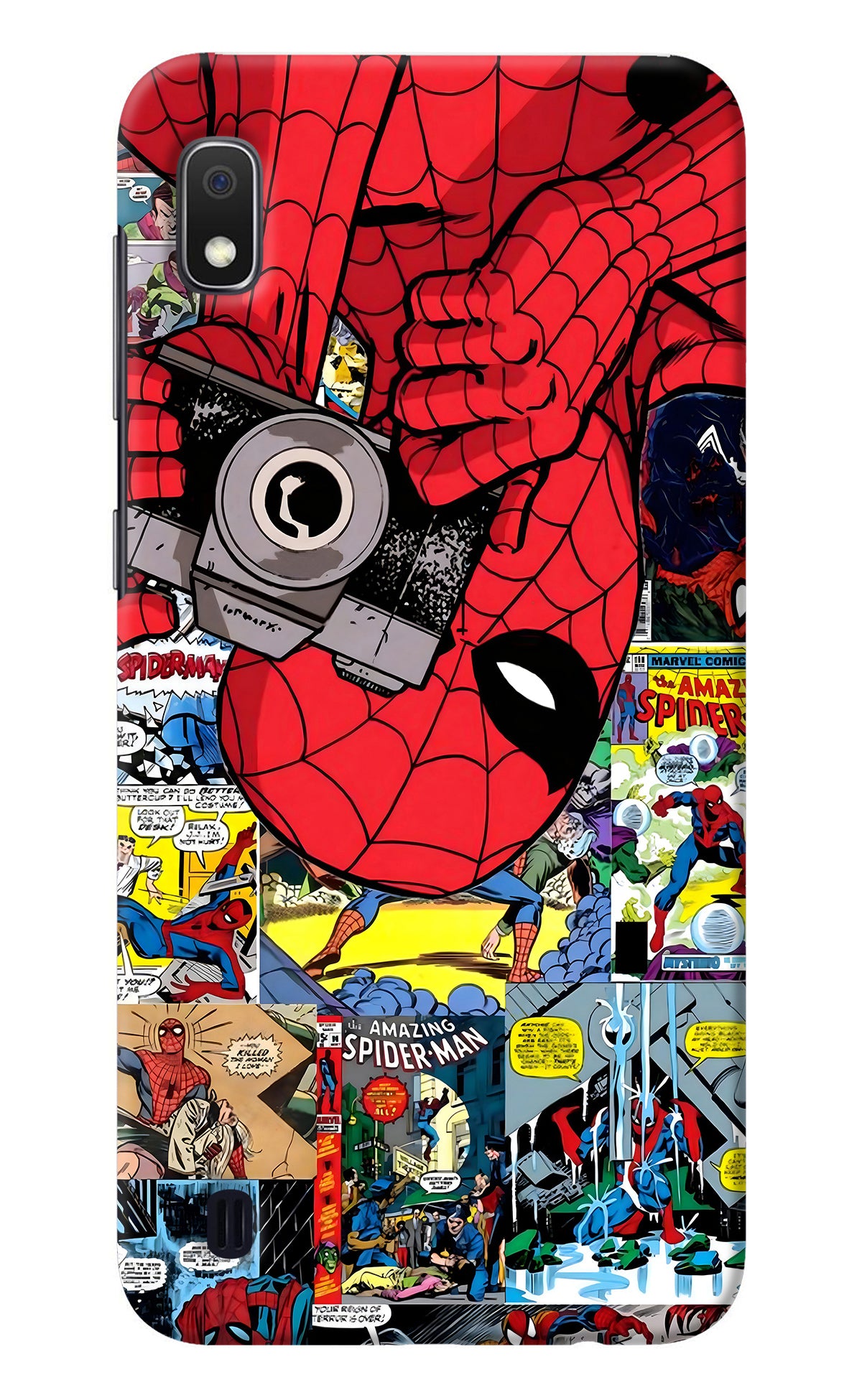 Spider Man Samsung A10 Back Cover